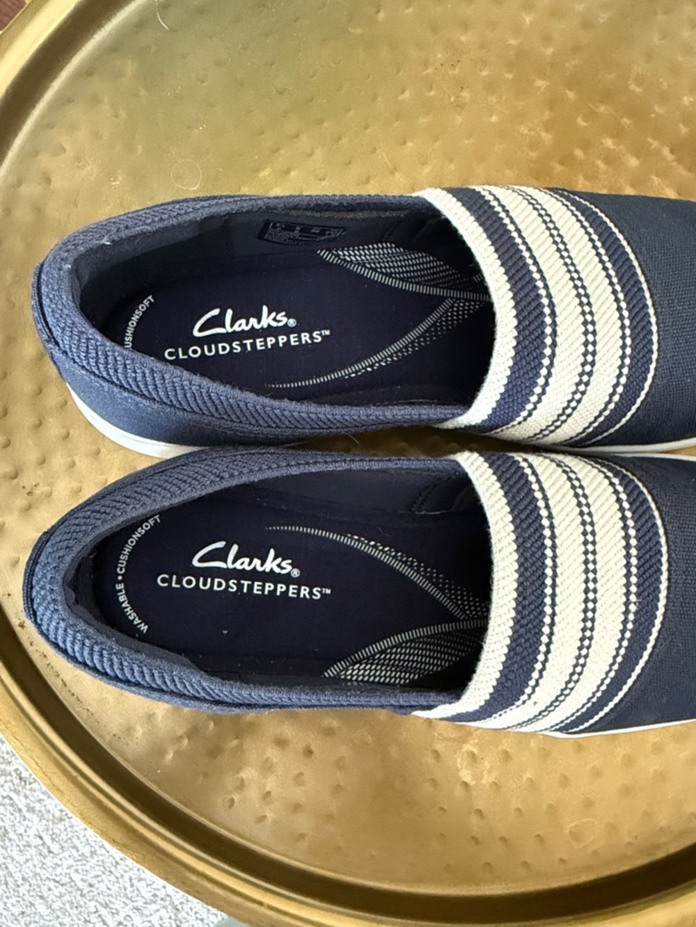 Clarks Women's Breeze Sky Mist Navy - Picture 3 of 9